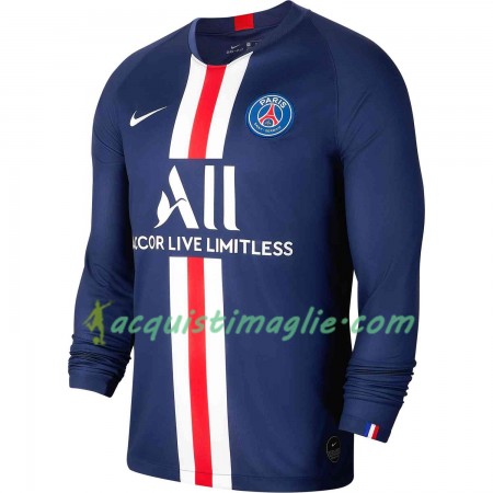 Divisa di Calcio Paris Saint Germain Prima 2019/2020 Manica Lunga